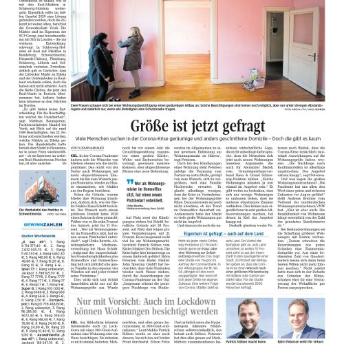 Kieler Nachrichten 26.01.2021