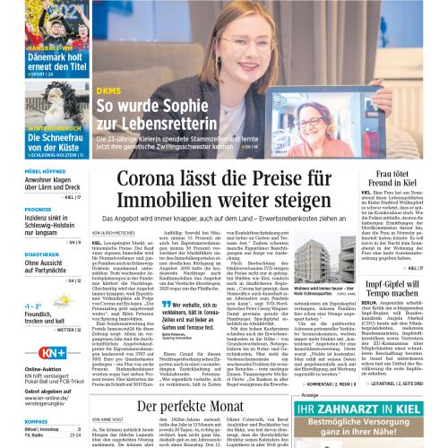 Kieler Nachrichten 01.02.2021